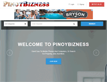 Tablet Screenshot of pinoybizness.com